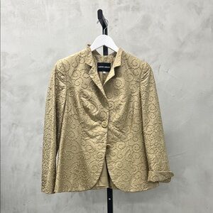 Gold Embroidered Women's Jacket